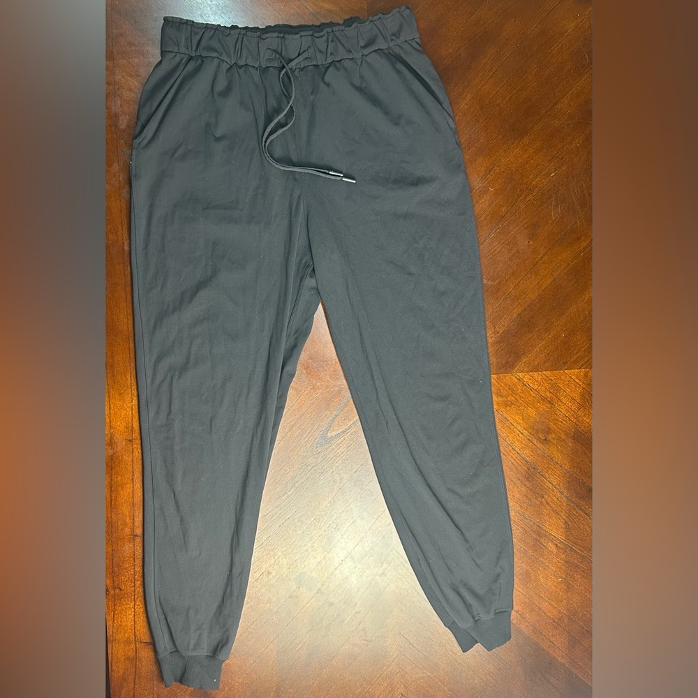 lululemon athletica black drawstring joggers - Picture 2 of 10